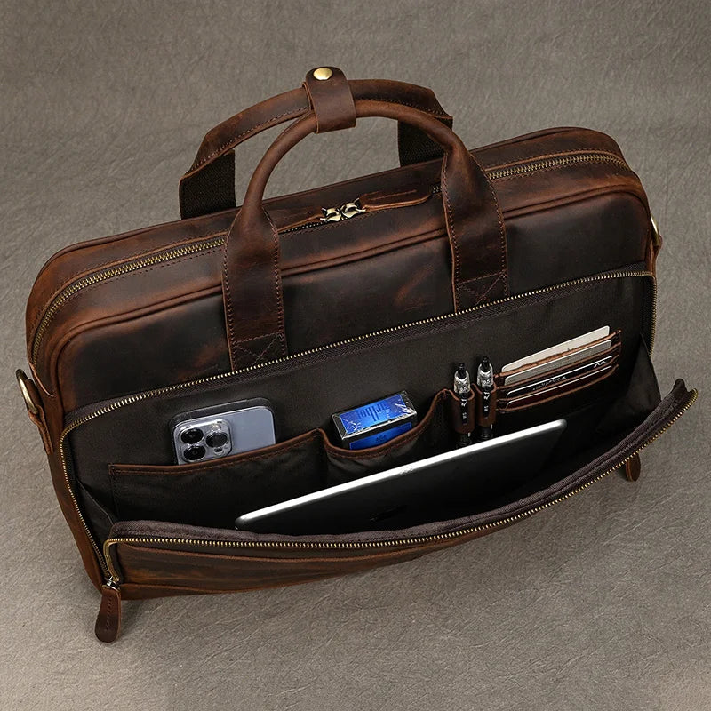 Genuine Leather Briefcase